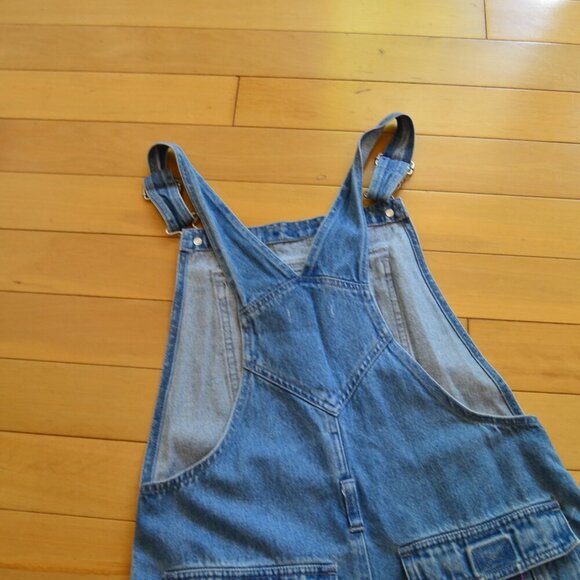 Madewell Disney Denim Romper Overalls Size M / S - Picture 13 of 16
